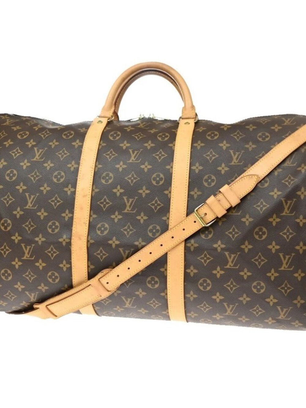 LOUIS VUITTON Keepall Bandouliere 60 Shoulder Hand Bag Monogram